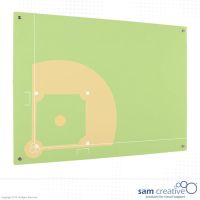 Tableau en verre Baseball 90x120cm