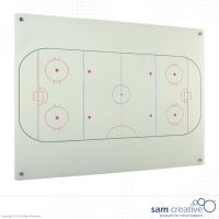 Tableau en verre Hockey sur glace 120x150cm