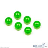 Aimants boule 15mm, verts