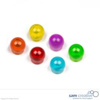 Aimants boule 15mm, mixtes