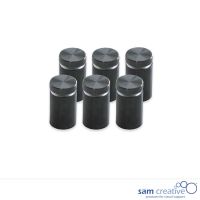 Kit d'installation noir tableaux en verre (set 6)