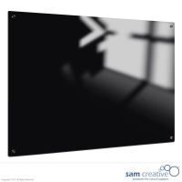 Tableau verre Solid noir magnétique 120x180 cm